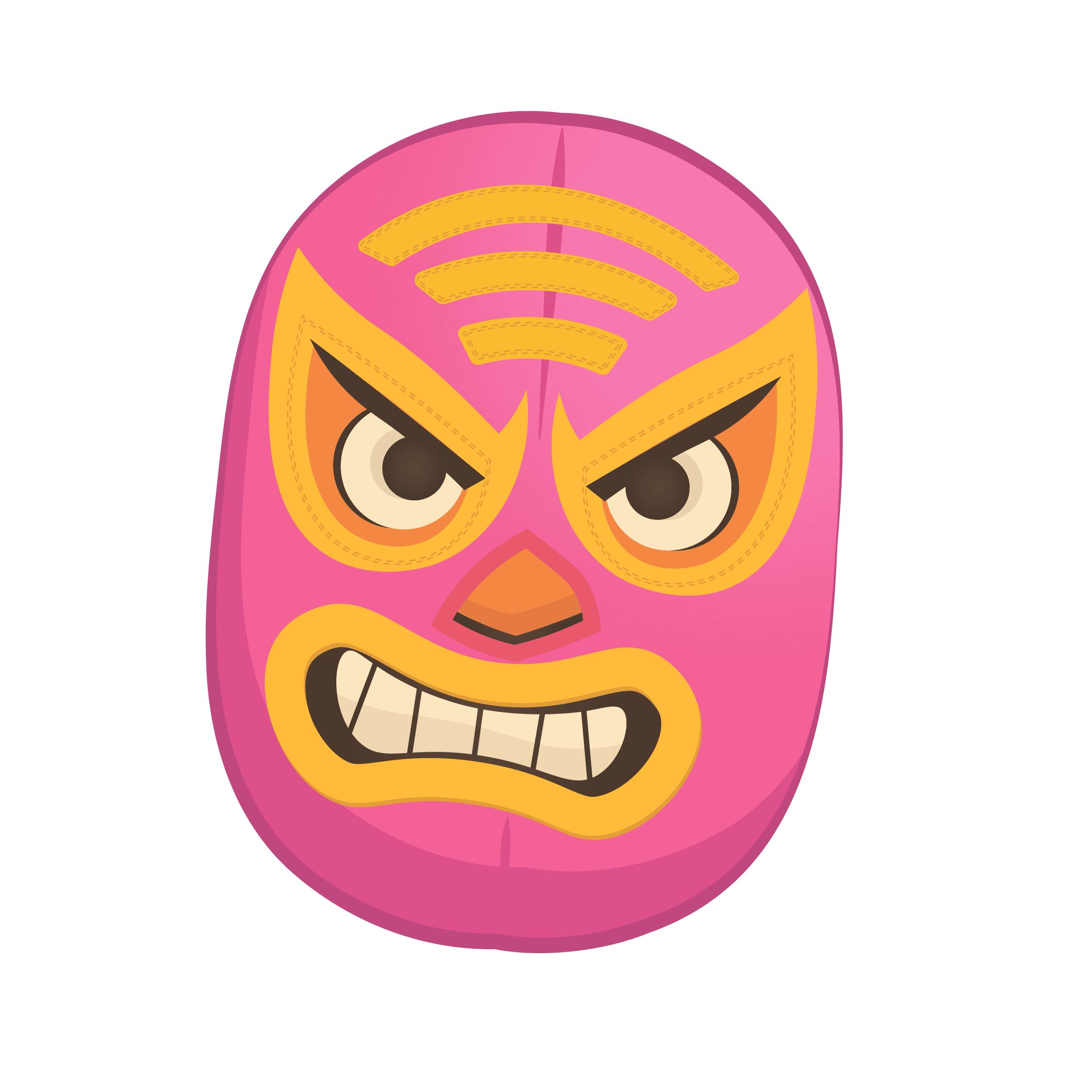 Máscara de luchador Sueña representando a Tú