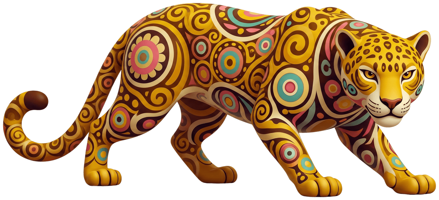 Jaguar Sueña — guardián protector acechando